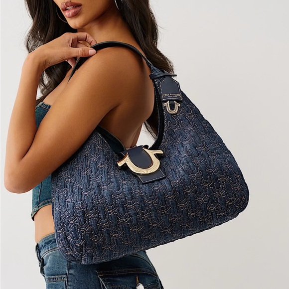 True Religion Quilted Hobo Bag - Picture 8 of 8